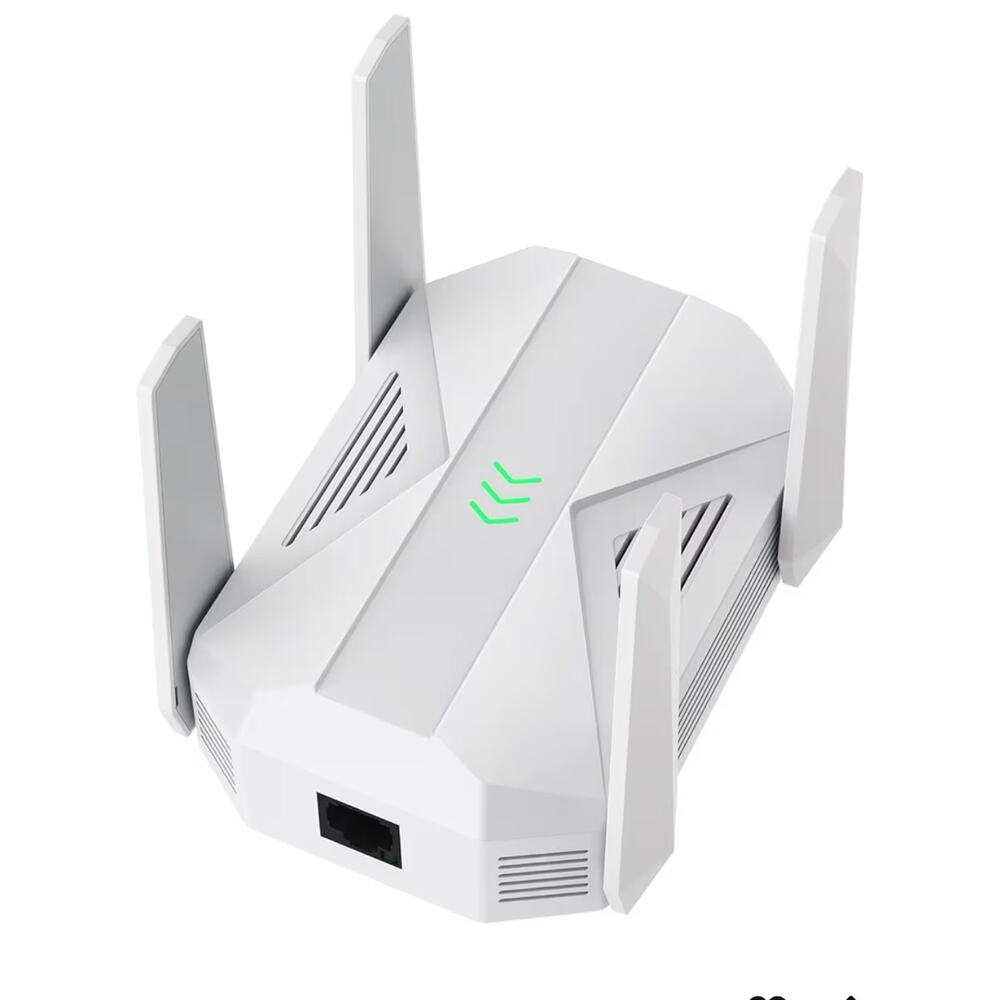 WiFi Extender Signal Booster with Gigabit Ethernet Port, WiFi Booster Dual-Band